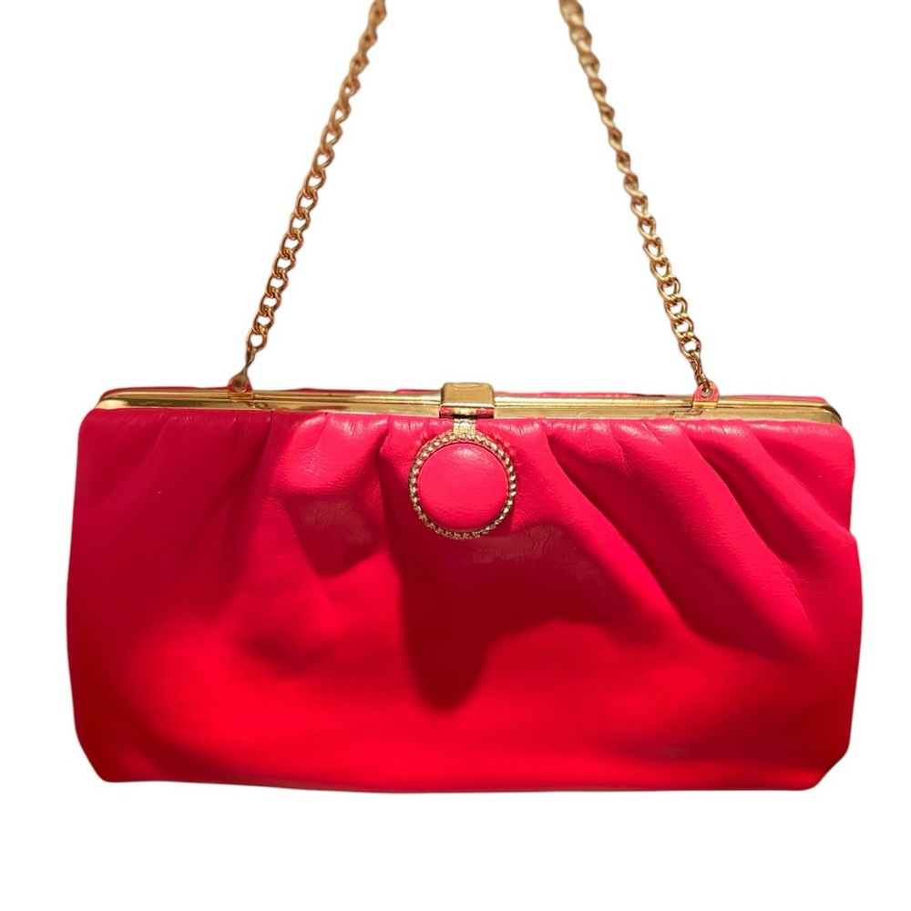 Elegant Red Clutch Bag